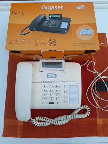 Téléphone fixe gigaset da710. beschikbaar voor biedingen