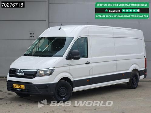 MAN TGE 3.140 Automaat L4H3 Airco Camera Parkeersensoren L3H, Auto's, Bestelwagens en Lichte vracht, Bedrijf, Te koop, Achteruitrijcamera