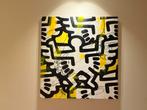 Freda people - Rare haring, Antiek en Kunst, Kunst | Schilderijen | Abstract, Ophalen of Verzenden