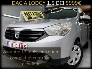 DACIA LODGY 1.5 DCI 5 PLACES ‼️GARANTIE 1A N CTOK‼️ beschikbaar voor biedingen