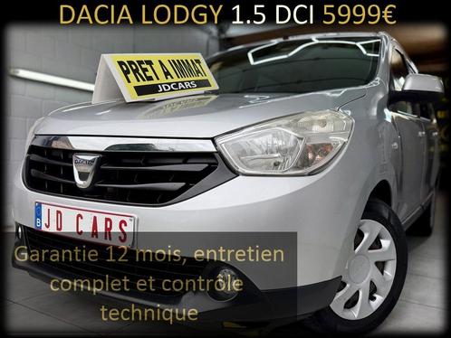 DACIA LODGY 1.5 DCI 5 PLACES ‼️GARANTIE 1A N CTOK‼️, Auto's, Dacia, Bedrijf, Te koop, Lodgy, ABS, Airbags, Airconditioning, Alarm