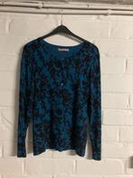 Petrolkleurige met zwarte cardigan, Comme ça, maat 40 2x ged, Kleding | Dames, Truien en Vesten, Maat 38/40 (M), Overige kleuren