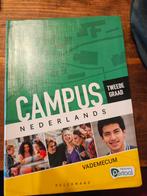Campus Nederlands Vademecum Tweede graad (incl. Pelckmans Po, Boeken, Ophalen of Verzenden, Zo goed als nieuw, Nederlands