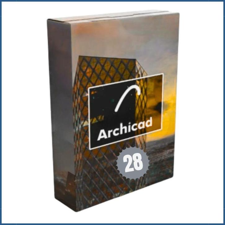ArchiCAD v 28 volledige versie, Computers en Software, Ontwerp- en Bewerkingssoftware, Nieuw, MacOS, Windows, Ophalen