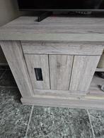 Meuble TV design avec portes coulissantes – bois, Enlèvement, Utilisé, Moins de 50 cm, Moins de 100 cm