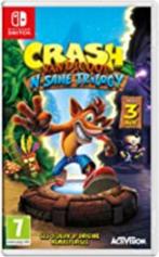 crash bandicoot trilogie jeu nintendo switch, Games en Spelcomputers, Ophalen of Verzenden, Zo goed als nieuw
