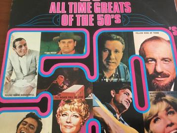 LP VINYL    20 ALL TIME GREATS OF THE 50'S beschikbaar voor biedingen