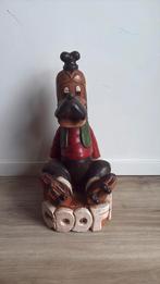 Vintage houten beeld van Goofy, Ophalen