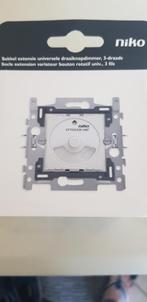 Niko 3-draads dimmer, Doe-het-zelf en Bouw, Elektriciteit en Kabels, Ophalen of Verzenden, Zo goed als nieuw