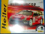 Maquette HELLER Citroën Xsara WRC 2003 LOEB - Echelle 1/43, Hobby en Vrije tijd, Modelbouw | Auto's en Voertuigen, Auto, 1:32 tot 1:50