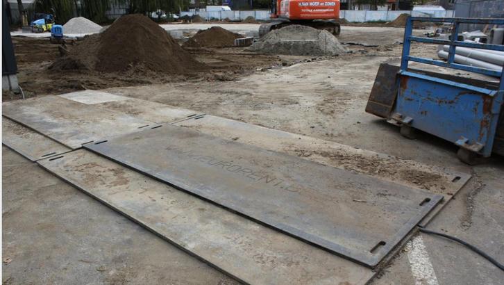 rijplaat oprijplaat HEAVY DUTY, Doe-het-zelf en Bouw, Platen en Panelen, Gebruikt, Ophalen