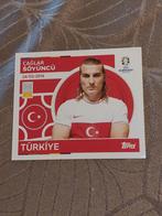 Topps / Sticker / Çağlar Söyüncü / Turkije / Euro 2024, Verzamelen, Sportartikelen en Voetbal, Verzenden, Nieuw, Poster, Plaatje of Sticker