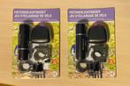 2 fietsverlichtingsets, Batterie, Set d'éclairage, Enlèvement, Neuf