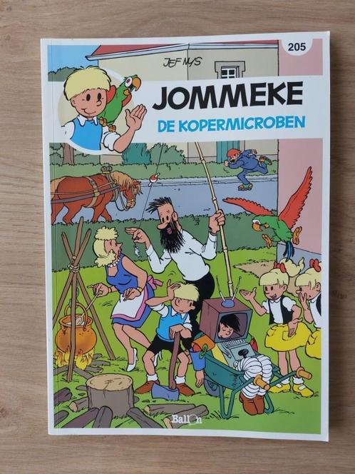 Jommeke - De kopermicroben (gelijmd), Boeken, Stripverhalen, Zo goed als nieuw, Eén stripboek, Ophalen of Verzenden