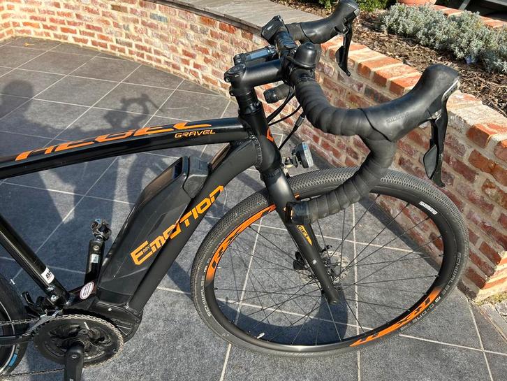Elektrische gravelbike, Fietsen en Brommers, Elektrische fietsen, Gebruikt, Ophalen