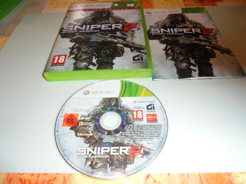 Xbox 360 Sniper 2 Ghost Warrion (orig-compleet), Consoles de jeu & Jeux vidéo, Jeux | Xbox 360, Utilisé, 1 joueur, À partir de 18 ans