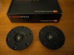 Scan-Speak D3004/660000 tweeters als nieuw., Ophalen of Verzenden, Zo goed als nieuw, Front, Rear of Stereo speakers