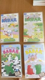 Kavel 4 x Barbar * K7 VHS / VIDEO CASSETTE -, Tekenfilms en Animatie, Gebruikt, Ophalen of Verzenden, Tekenfilm