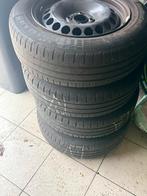 Jantes en acier Opel 4/100 avec pneus d'été, Enlèvement, Pneus été, Jante(s)