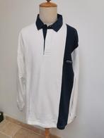 Mooie wit blauwe heren polo van Bellerose Sport, Kleding | Heren, Ophalen of Verzenden, Zo goed als nieuw, Maat 48/50 (M), Wit