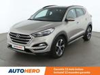 Hyundai Tucson 1.7 CRDi Style blue 2WD (bj 2017, automaat), Auto's, Hyundai, Gebruikt, 1685 cc, Beige, Leder