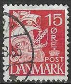 Denemarken 1933/1940 - Yvert 214I - "Wit zeil" (ST), Timbres & Monnaies, Timbres | Europe | Scandinavie, Danemark, Affranchi, Envoi