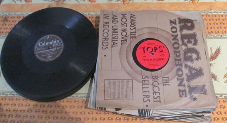 29 antieke 78-Toeren Platen, Cd's en Dvd's, Vinyl | Overige Vinyl, Gebruikt, Ophalen of Verzenden