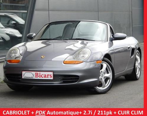 Porsche Boxster 2.7i PDK Automaat + Leder + Airconditioning, Auto's, Porsche, Bedrijf, Boxster, ABS, Airbags, Airconditioning