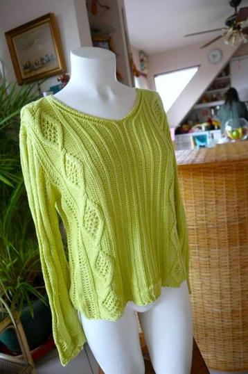 vintage dressing geel polo trui pull beschikbaar voor biedingen