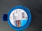 Vob 2,5mm2 blauw overschot >9m, Ophalen, Zo goed als nieuw