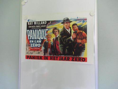 Affiche du film PANIC IN YEAR ZERO, Collections, Posters & Affiches, Comme neuf, Cinéma et TV, A1 jusqu'à A3, Rectangulaire vertical