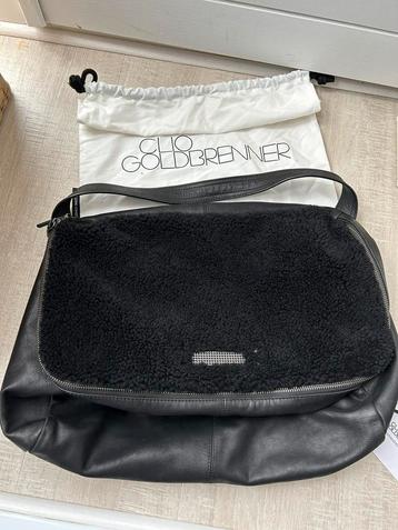 Sac clio goldbrenner Nysos teddy noir, Enlèvement ou Envoi, Comme neuf, Noir
