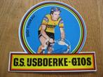 Sticker Didi Thurau GS ijsboerke Gios Wielrenner 14 x 13 cm, Verzamelen, Ophalen of Verzenden, Nieuw, Sport