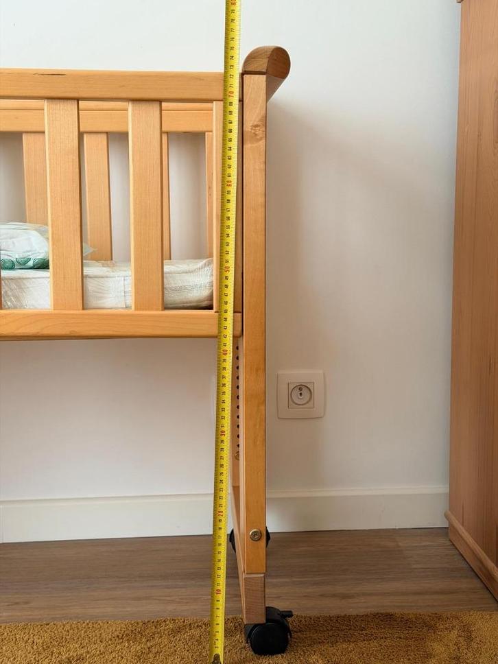 Houten slaapbed Troll (Cosleeper Troll), Kinderen en Baby's, Babywiegjes en Ledikanten, Zo goed als nieuw, Wieg, Ophalen of Verzenden