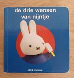 De drie wensen van Nijntje - Kartonboek, Boeken, Gelezen, Ophalen of Verzenden, Dick Bruna