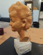Buste en terre cuite Ernest Patris, Antiek en Kunst, Ophalen of Verzenden