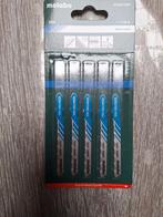 Paquet de 5 lames de scie hss metabo T218A pour metaux, Bricolage & Construction, Enlèvement, Neuf