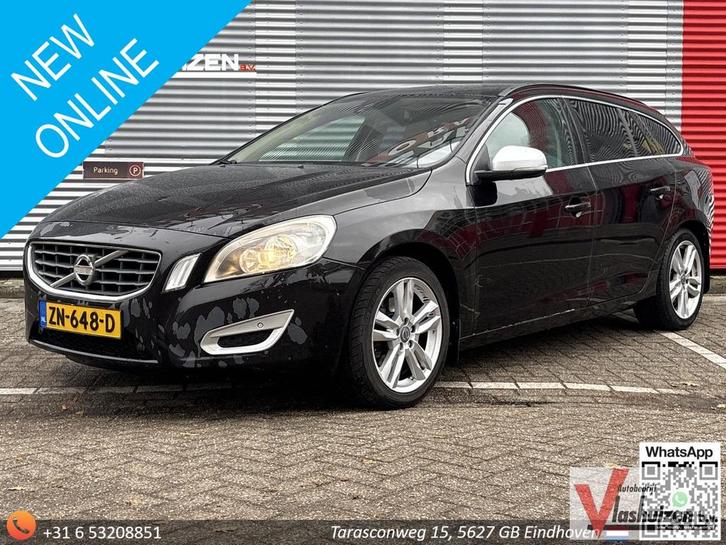 Volvo V60 2.0 D4 Summum Automaat | Leder | Climate | Cruise, Auto's, Volvo, Bedrijf, V60, ABS, Adaptieve lichten, Airbags, Alarm