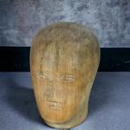 Vintage carved houten hoofd jaren 20 / milliners head, Ophalen of Verzenden