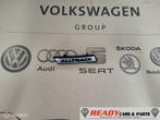 GOLF 7 7.5 ALLTRACK Logo origineel GRILL EMBLEEM 5G9853679, Auto-onderdelen, Ophalen of Verzenden, Gebruikt, Volkswagen