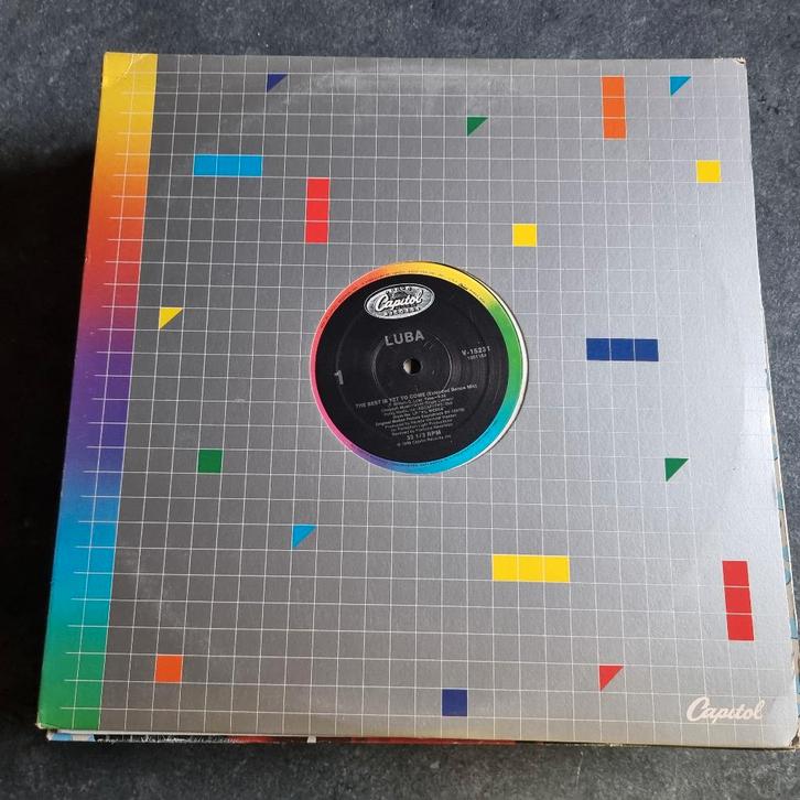 12" Luba – The Best Is Yet To Come (Extended Dance Mix), Cd's en Dvd's, Vinyl Singles, Gebruikt, Maxi-single, Dance, 12 inch, Ophalen of Verzenden
