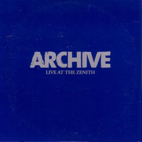 ARCHIVE - LIVE AT THE ZENITH  - CD PROMO  FRANCE - RARE, CD & DVD, CD | Rock, Comme neuf, Progressif, Envoi