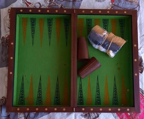 Backgammon, Hobby en Vrije tijd, Gezelschapsspellen | Bordspellen, Gebruikt, Een of twee spelers, Ophalen