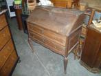 ANTIEKE EIKEN LOUIS XV SECRETAIRE, Ophalen of Verzenden