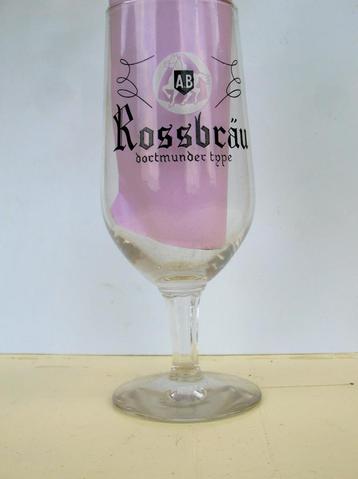 ROSSBRAU, Verzamelen, Biermerken, Ophalen of Verzenden, Zo goed als nieuw, Glas of Glazen