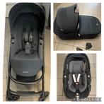 Maxi-Cosi plaza plus essential graphite set, Ophalen, Zo goed als nieuw, Maxi-Cosi