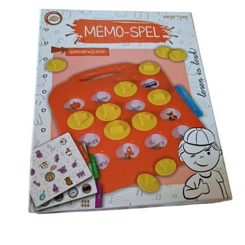 Memo spel beschikbaar voor biedingen