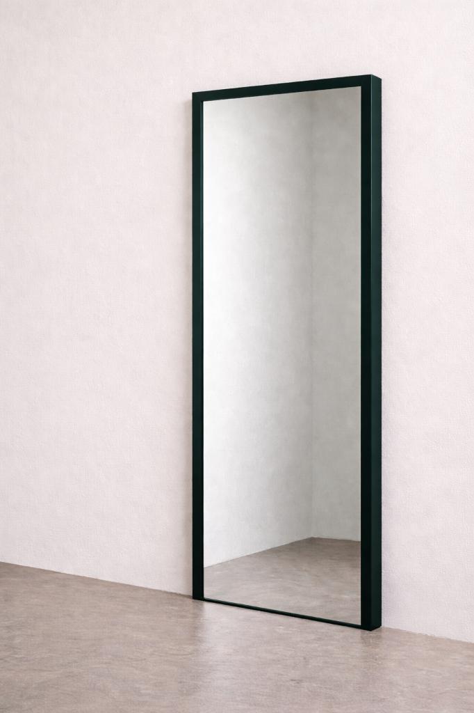 Grand miroir AGC 200 x 95 cm — Fabriqué en Belgique, Neuf, Enlèvement, 200 cm ou plus, Rectangulaire