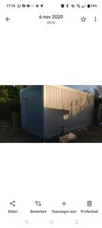 Kantoorunit, berging,container, Tuin en Terras, Ophalen, Zo goed als nieuw
