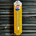 Emaille PEPSI Cola Thermometer Light Refreshment Reclamebord, Verzamelen, Merken en Reclamevoorwerpen, Verzenden, Reclamebord